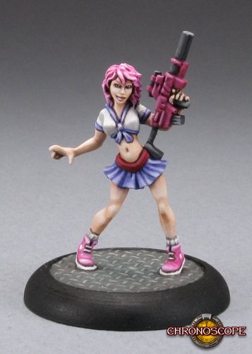 Reaper 50024: Candy, Anime Heroine, Chronoscope Metal Miniature painted example