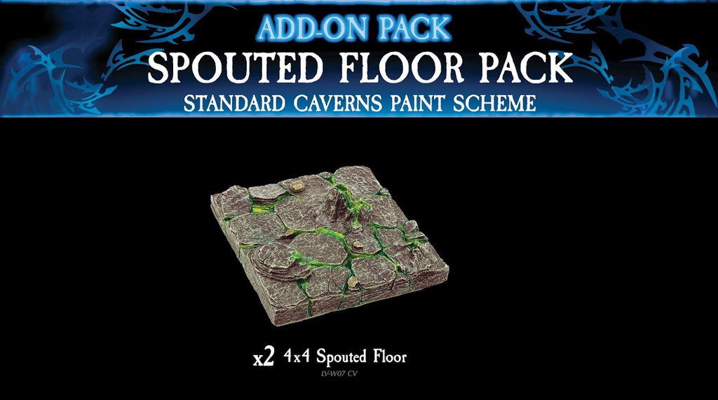 Spouted Floor Pack, Standard Caverns Paint Scheme