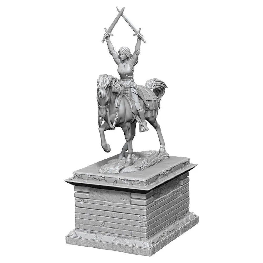 WizKids Deep Cuts Unpainted Miniatures: Heroic Statue