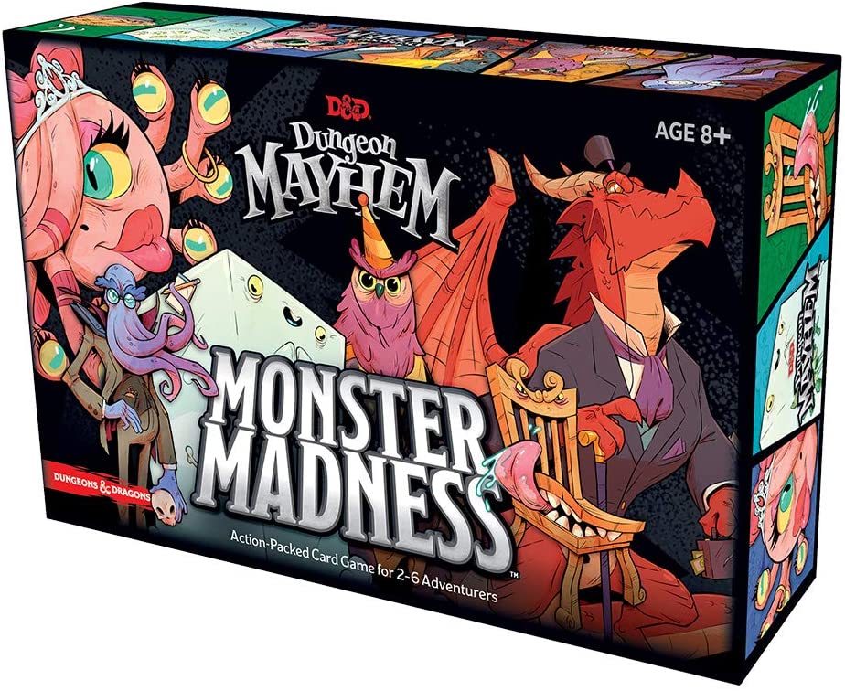 Dungeons & Dragons: Dungeon Mayhem Card Game - Monster Madness Expansion