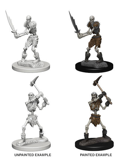 D&D Nolzur's Marvelous Unpainted Miniatures: Skeletons painted example