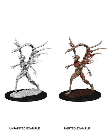 Pathfinder Battles Deep Cuts Unpainted Miniatures: Bone Devil Painted Example