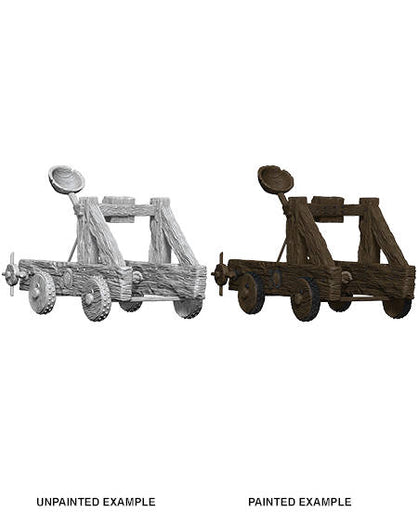 WizKids Deep Cuts Unpainted Miniatures: Catapult (1) painted example