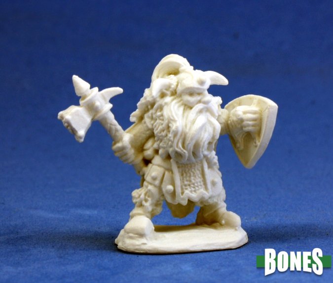 Reaper 77011: Fulumbar Dwarf Warrior, Dark Heaven Plastic Miniature