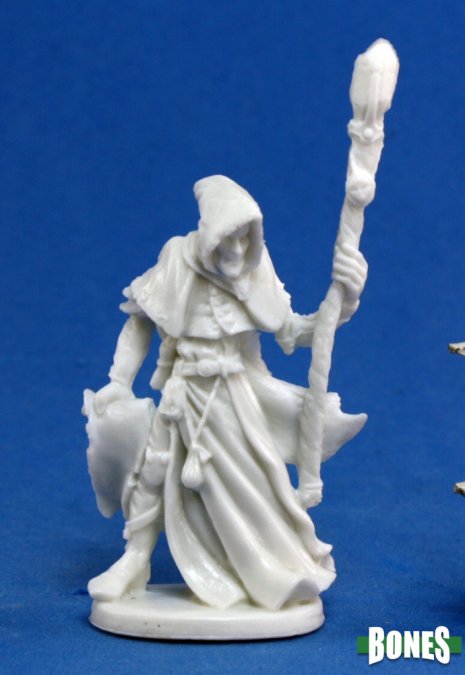 Reaper 77040: Satheras, Male Warlock Dark Heaven Plastic Miniature