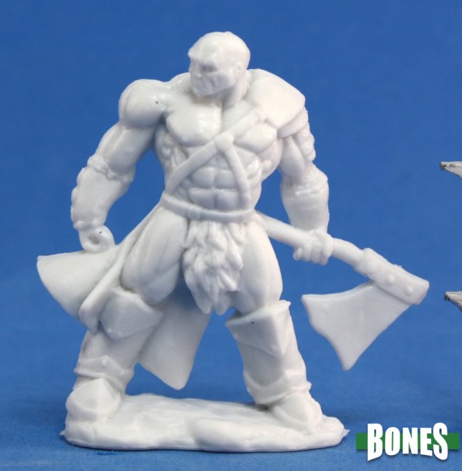 Reaper 77047: Goldar, Male Barbarian Dark Heaven Plastic Miniature
