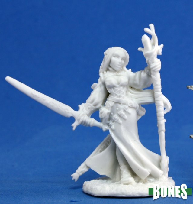 Reaper 77076: Lysette, Elf Wizard, Dark Heaven Plastic Miniature