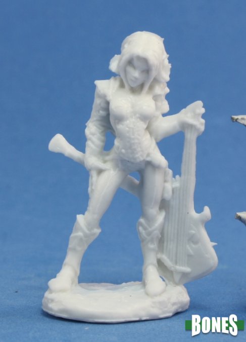 Reaper 77078: Astrid, Female Bard, Dark Heaven Plastic Miniature