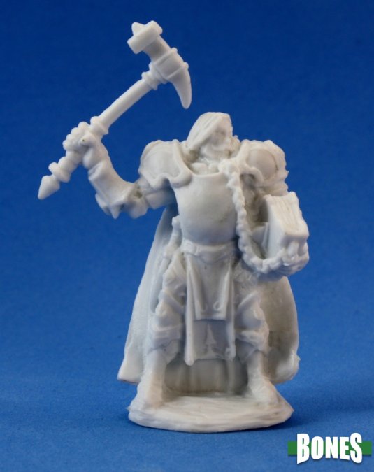 Reaper 77089: Halbarand, Cleric, Dark Heaven Plastic Miniature