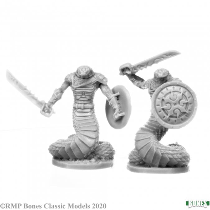Reaper 77695: Nagendra Swordsmen, Dark Heaven Plastic Miniatures (2)
