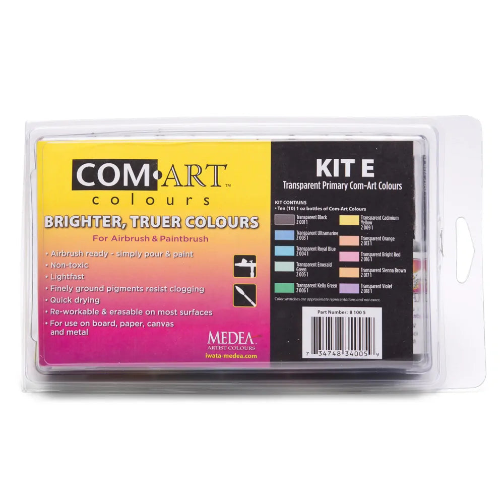 Medea Com Art Colours Transparent Primary Kit E