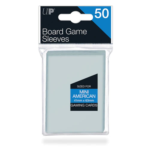 Mini American Board Game Sleeves (50ct) for 41mm x 63mm Cards