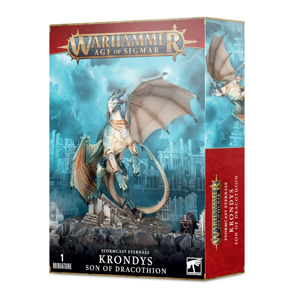 War Hammer Age of Sigmar: Stormcast Eternals - Krondy's Son of Dracothion