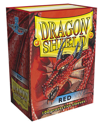 Dragon Shield: Classic Sleeves - Red (100ct)