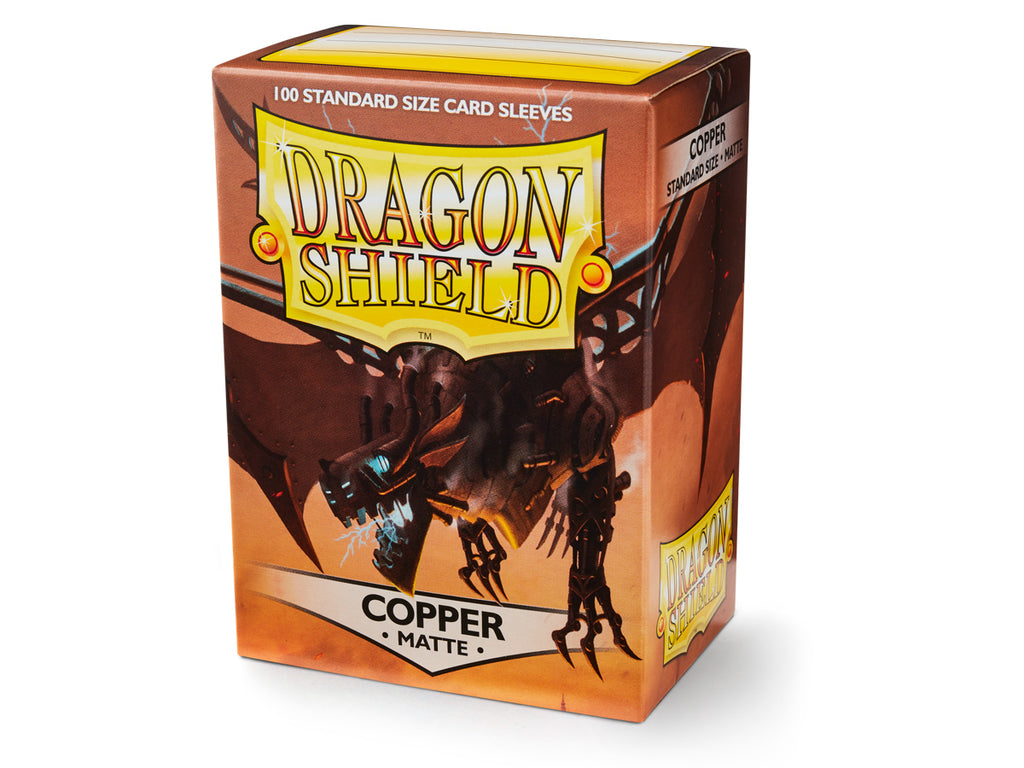 Dragon Shield: Matte Sleeves - Copper (100ct)