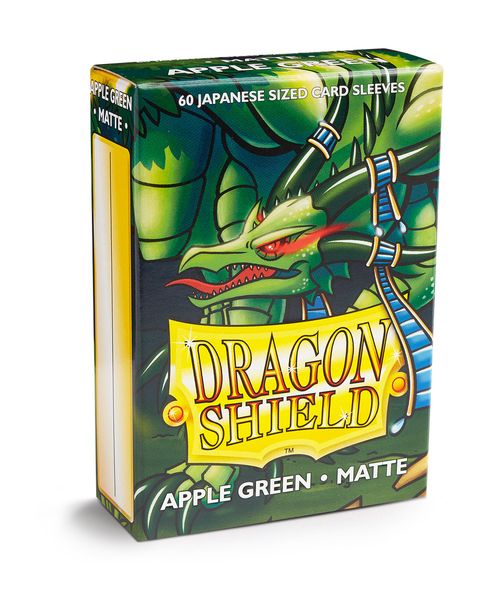 Dragon Shield: Matte Sleeves - Apple Green (60ct)