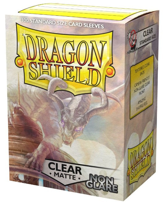 Dragon Shield: Non Glare Sleeves - Clear (100ct)