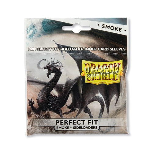 Dragon Shield: Perfect Fit Sideloader Sleeves Smoke Dragon Shield: Perfect Fit Sideloader Sleeves Smoke
