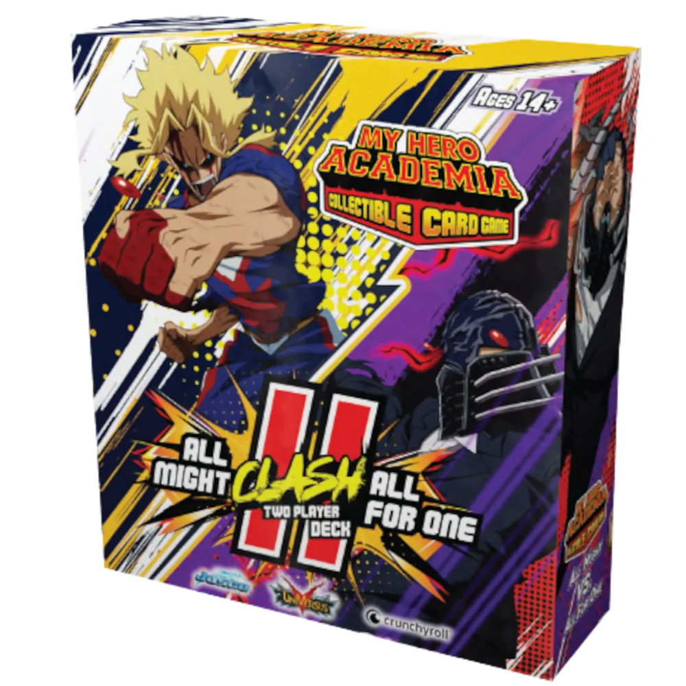Over the Brick My Hero Academia: All-Might vs. All For One Two-Player Clash Deck Over the Brick My Hero Academia: All-Might vs. All For One Two-Player Clash Deck