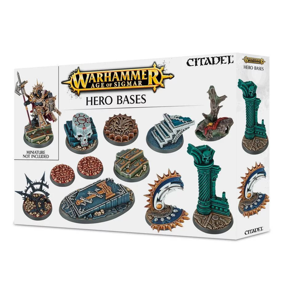 Citadel - Warhammer Age of Sigmar Hero Bases