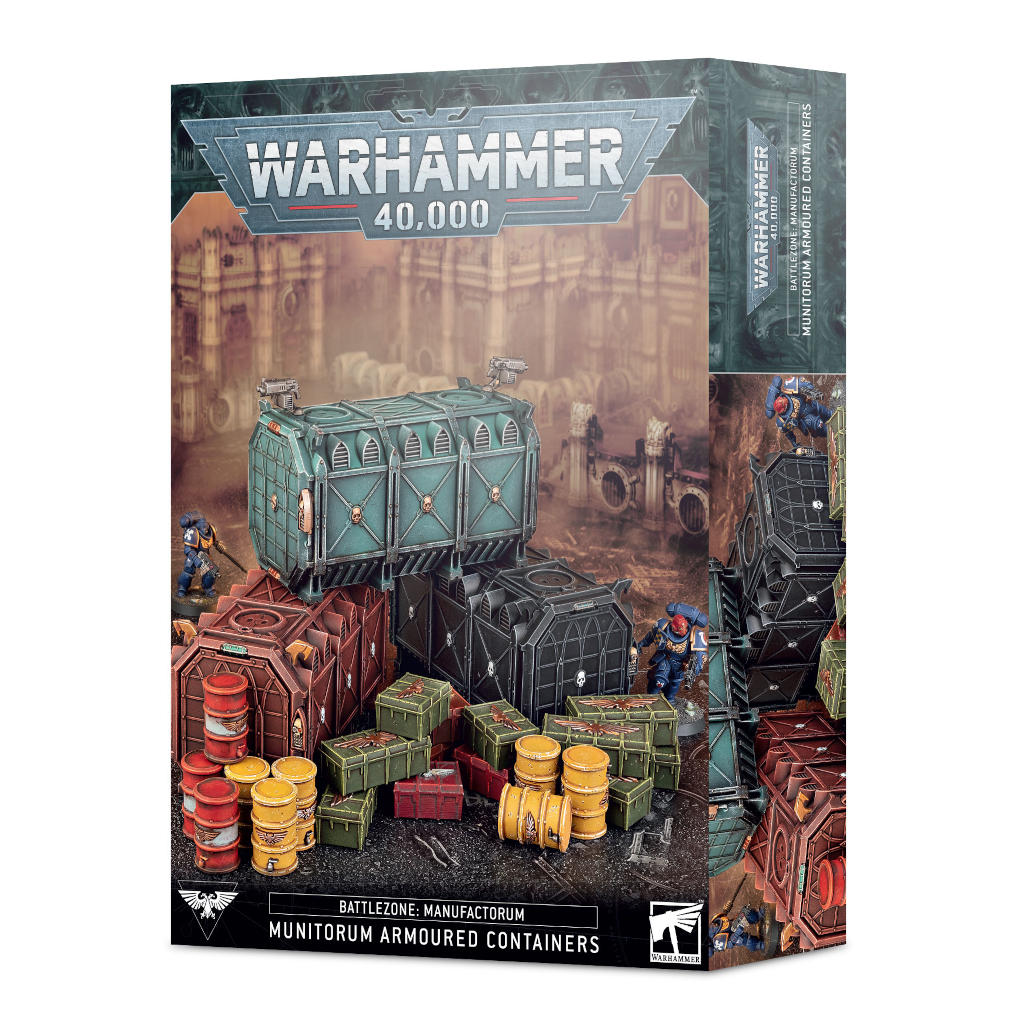 Warhammer 40K Battlezone: Manufactorum – Munitorum Armoured Containers