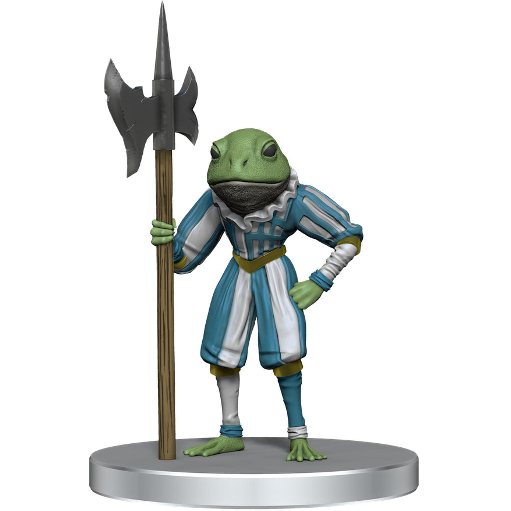 D&D Icons of the Realms Miniatures: The Wild Beyond the Witchlight- Bullywug Guard #4