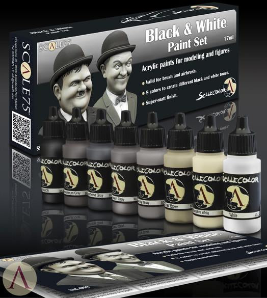 Scale75: Black & White Paint Set
