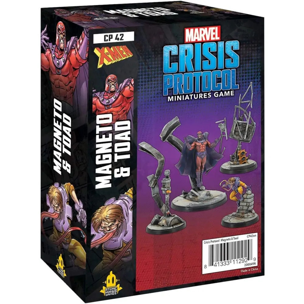 Marvel Crisis Protocol - Magneto & Toad