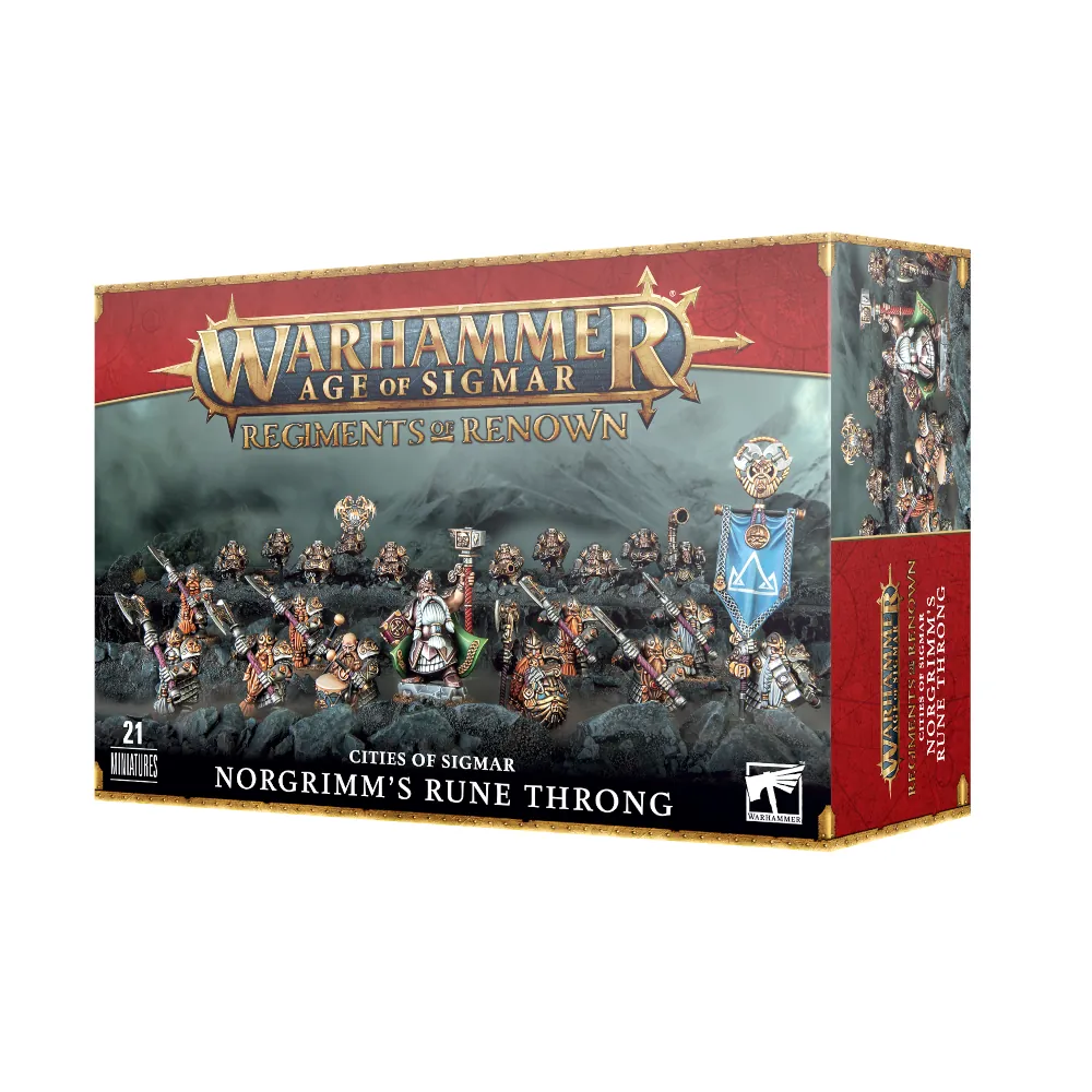 Warhammer Age of Sigmar: Cities of Sigmar - Norgrimm's Rune Throng