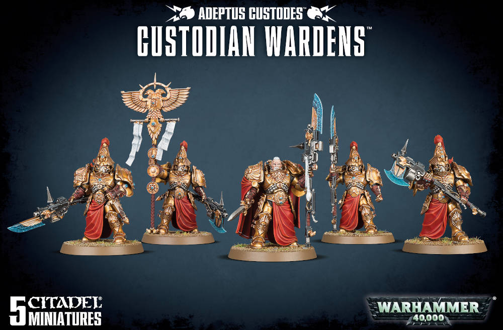 Warhammer 40,000: Adeptus Custodes - Custodian Wardens