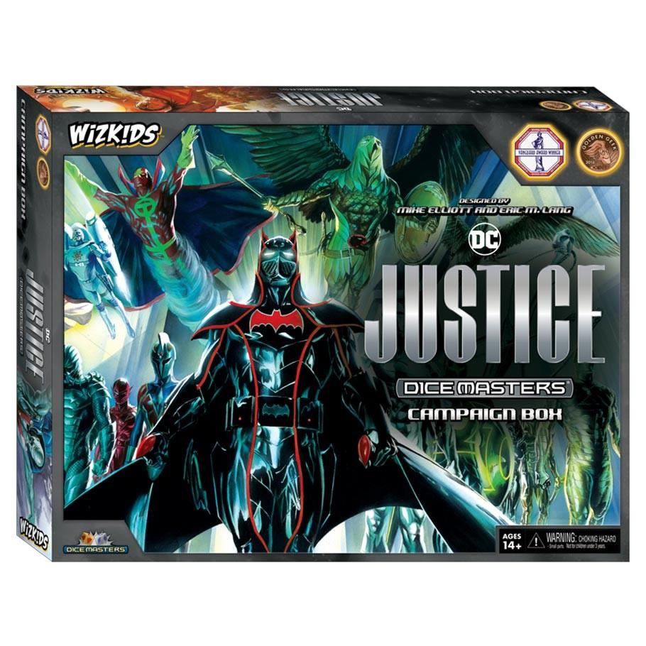 DC Justice Campaign Box Front Cover with Batman