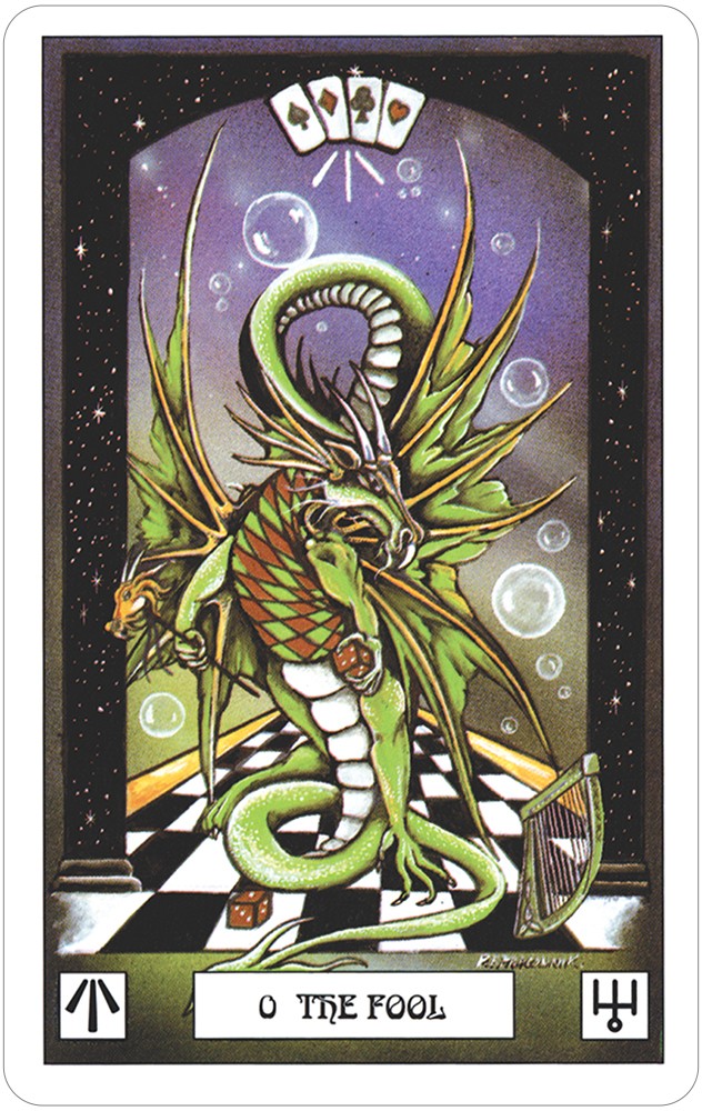Tarot Card Set - Dragon Tarot. The Fool