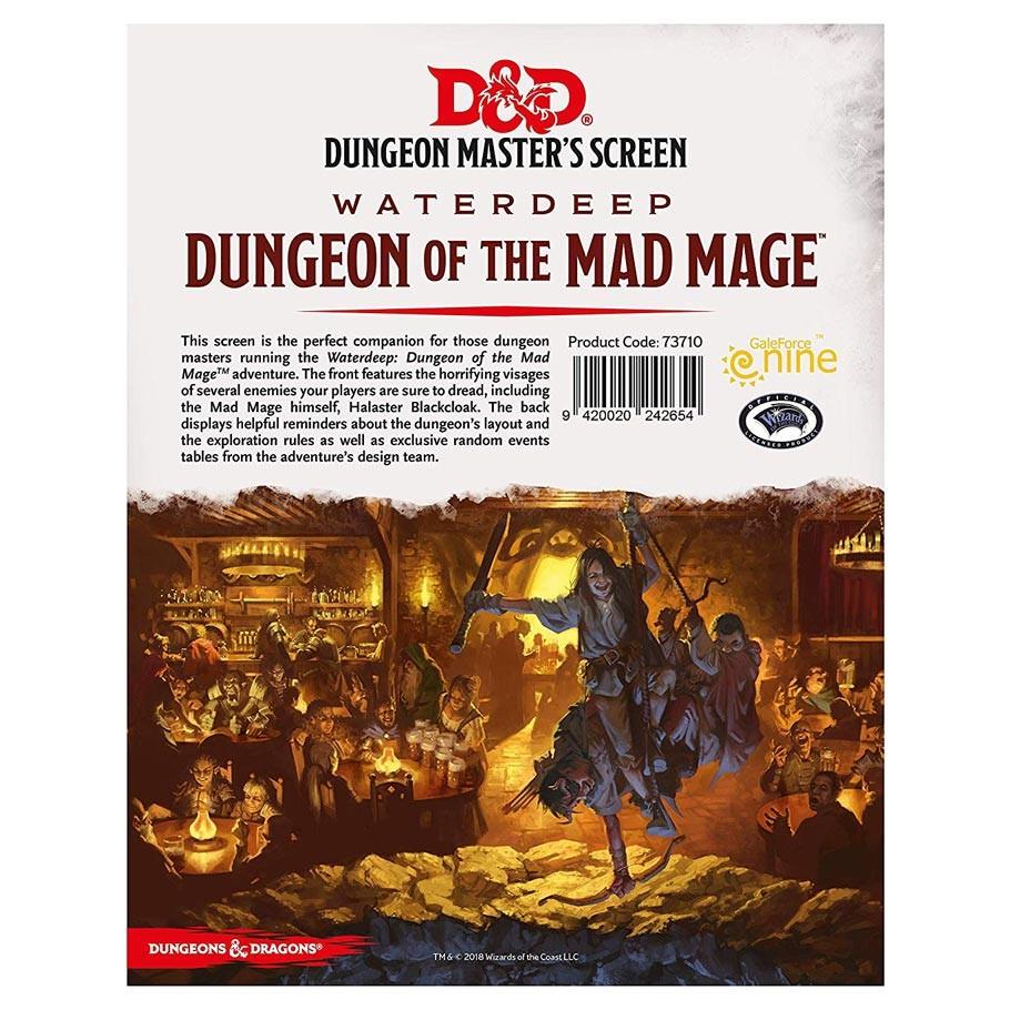 D&D: Waterdeep, Dungeon of the Mad Mage DM Screen