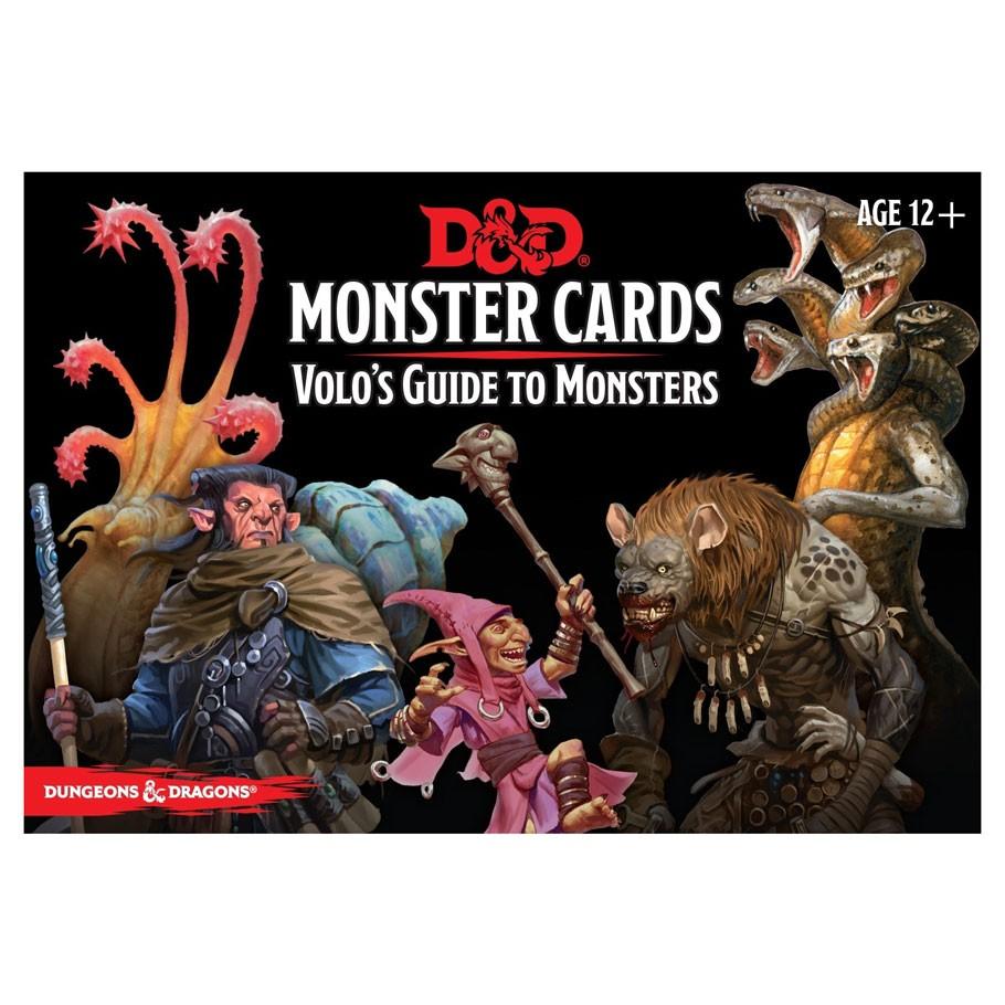 D&D Monster Cards: Volo's Guide Deck