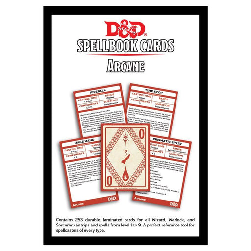 D&D Spellbook Cards: Arcane Deck