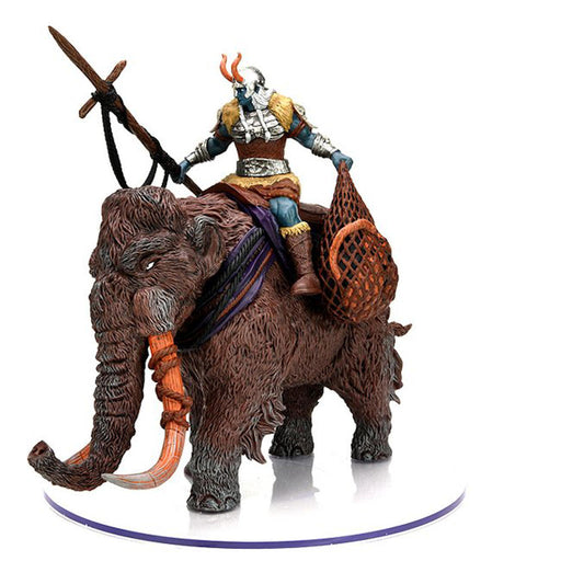 D&D Icons of the Realms Miniatures: Snowbound - Frost Giant and Mammoth Premium Set content