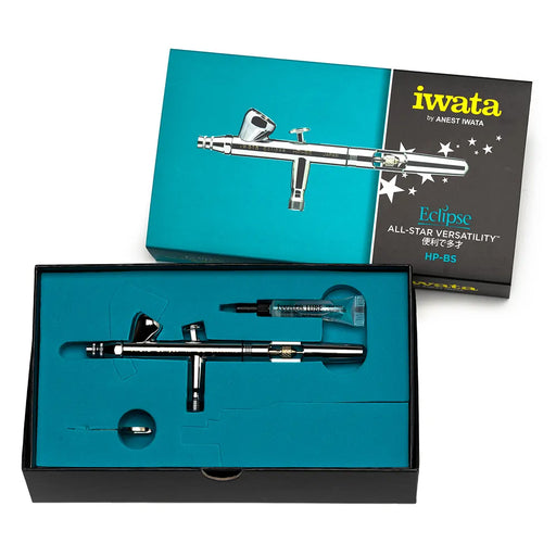 Iwata Eclipse HP-BS Gravity Feed Dual Action Airbrush content