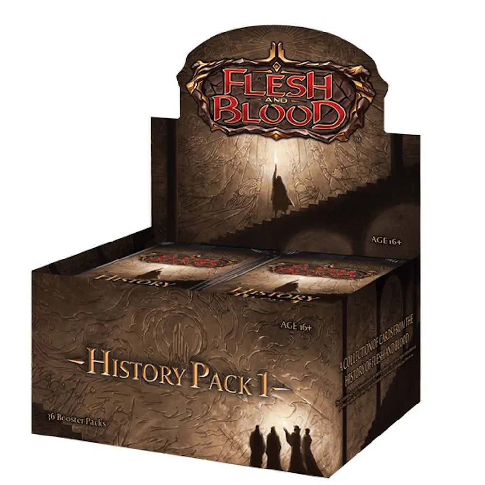 Flesh & Blood: History Pack 1 Booster Display
