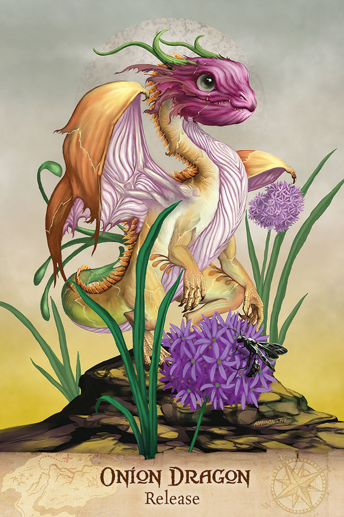Field Guide To Garden Dragons Onion Dragon