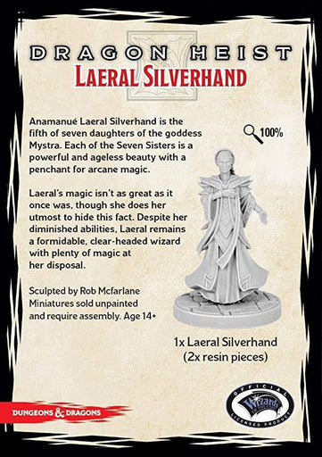 Collector's Series Laeral Silverhand Box Back