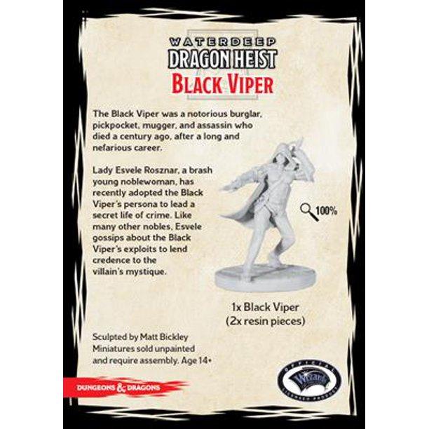 Collector’s Series Black Viper Box Back