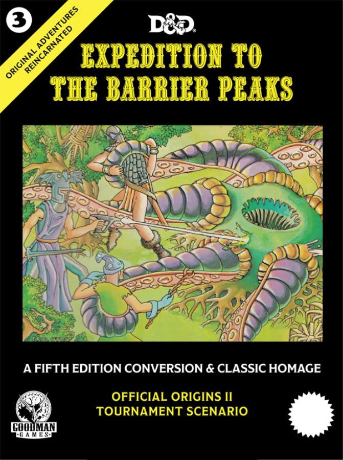 D&D Original Adventures Reincarnated #3: Expedition to the Barrier Peaks (Hardback)