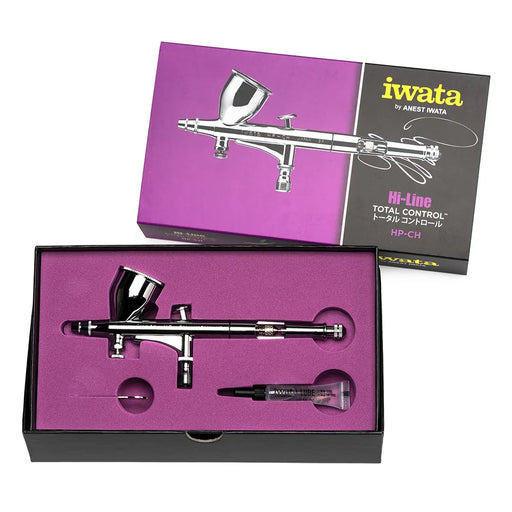 Iwata Hi-Line HP-CH Gravity Feed Dual Action Airbrush content