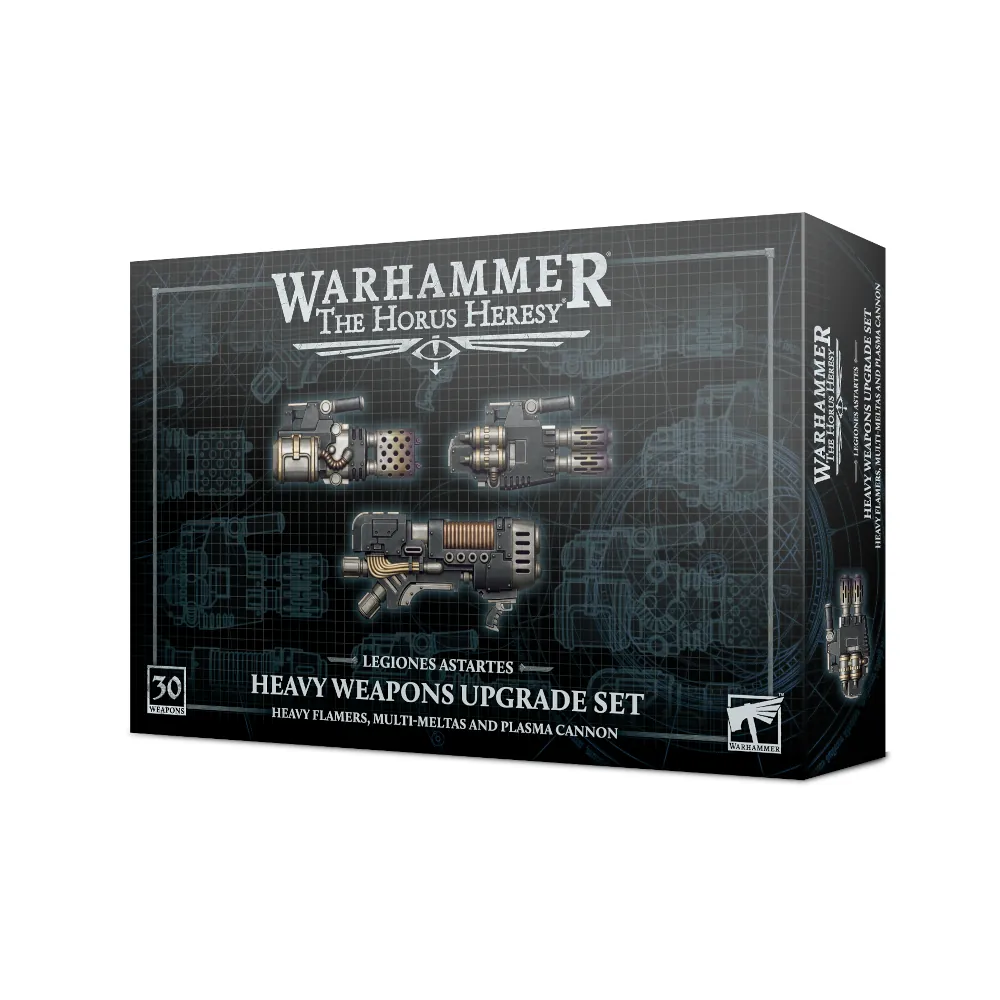 Warhammer: The Horus Heresy - Heavy Weapons Upgrade Set - Heavy Flamers, Multi-Meltas, and Plasma Cannons