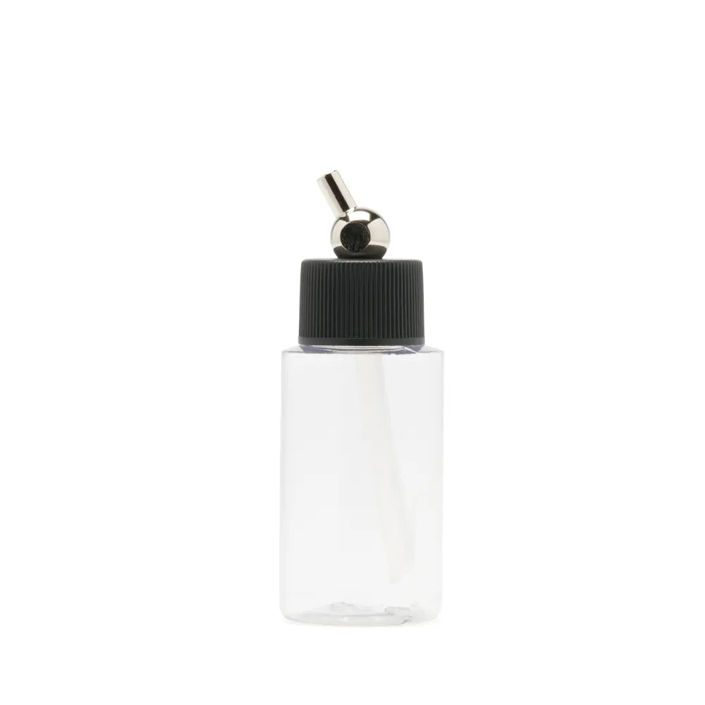 Iwata Crystal Clear Bottle 1 oz / 30 ml Cylinder With Adaptor Cap