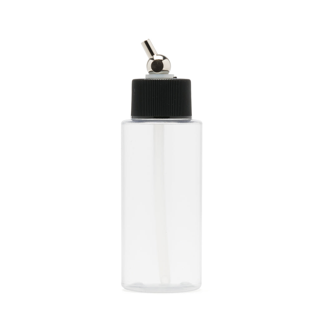 Iwata Crystal Clear Bottle 2 oz / 60 ml Cylinder With Adaptor Cap