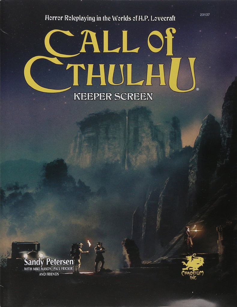 Call of Cthulhu - Keeper Screen Pack