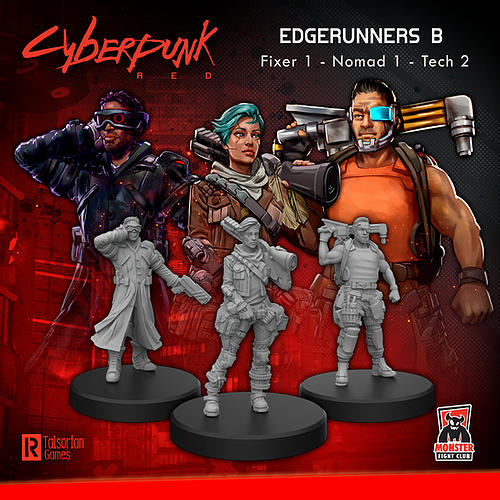 Cyberpunk Red: Edgerunners B - Tech, Nomad, and Fixer