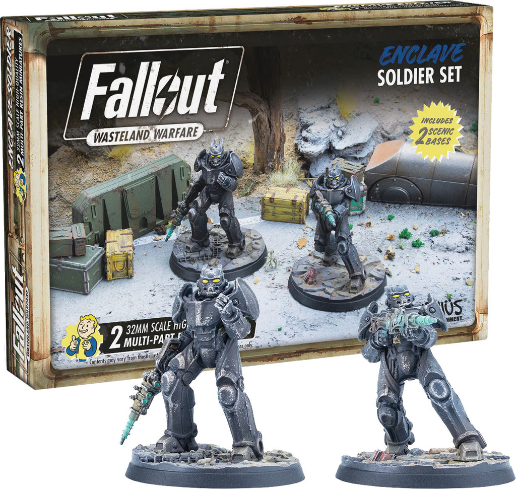 Fallout Wasteland Warfare: Enclave Soldier Set