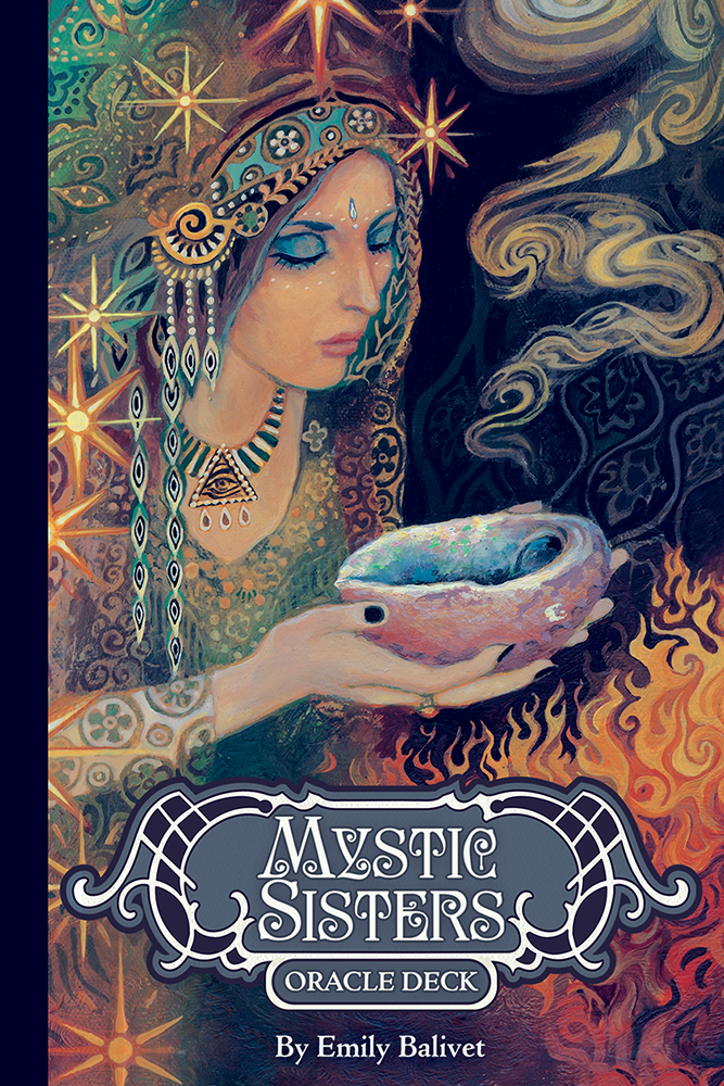 Tarot Card Set - Mystic Sisters Oracle Deck Booklet cover